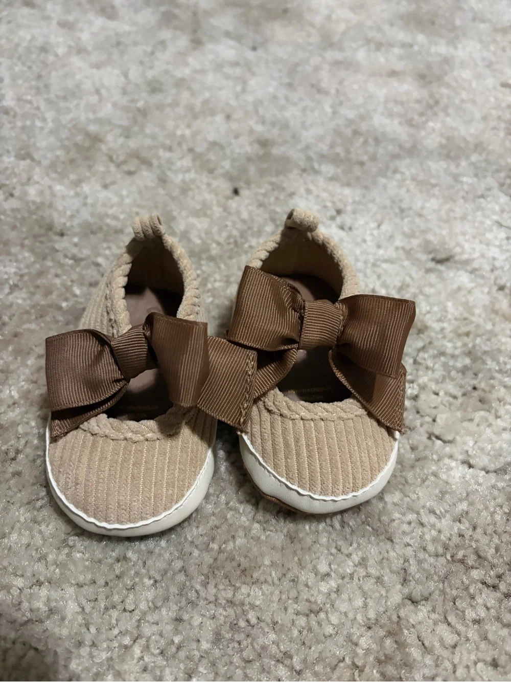Old Navy Neutral Baby Shoe Trio - Brown, Beige, Tan